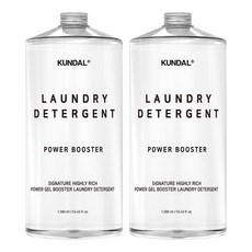 KUNDAL 昆黛爾 超濃縮去漬洗衣精, 1.58L, 2瓶