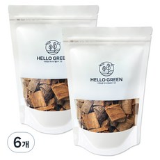 헬로우그린 절단계피, 200g, 6개