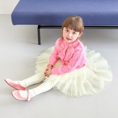 WALTONKIDS 女童法式康康紗裙褲