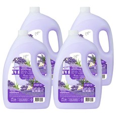 碧珍 高級衣物香氛柔軟精 紫羅蘭花香, 3.1L, 4桶