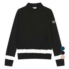 Volvik Volvik Apparel 女款 Golf Eri 彩色組合針織衫 VLKTN891, 黑色, 1個