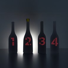 TREBIEN 盲品葡萄酒套 4種組, 紅色, 1套