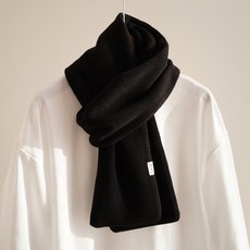 바비수 라운드 앤 라벨 포인트 데일리 머플러