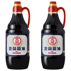 KIMLAN 金蘭 醬油 非基因改造黃豆, 2L, 2桶