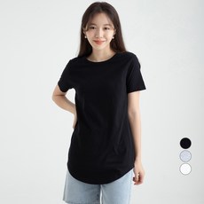 캐럿 여성용 통기성 반팔 레이어링 티셔츠