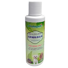 aristopet 亞里士 高濃縮除蚤洗劑, 適用於犬, 貓, 幼犬, 小貓, 單色, 125ml, 1瓶