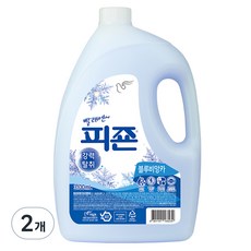 피죤 레귤러 섬유유연제 블루비앙카 본품, 3.1L, 2개