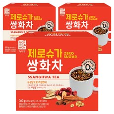 녹차원 제로슈가 쌍화차, 3개, 20개입, 15g