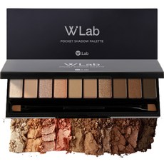 W.Lab 濃情巧克力眼影盤, 10色, 1入
