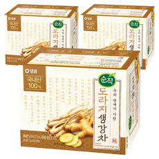 순작 도라지 생강차 티백, 700mg, 40개입, 3개