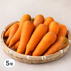 주스용 세척당근, 3kg, 5개