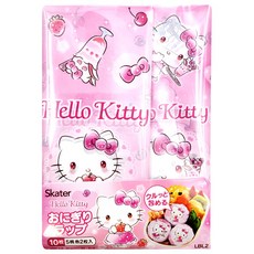 Skater Hello Kitty 飯團包裝紙, 10張, 1袋