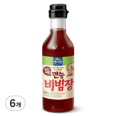 면사랑 요리비법 만능비빔장, 500g, 6개
