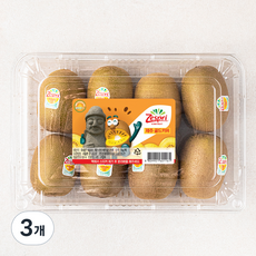 제스프리 제주산 썬골드키위, 1kg, 3개
