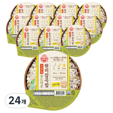 오뚜기 식감만족 부드러운 현미잡곡밥, 210g, 24개