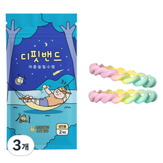 디핏밴드 국내제조 썸머밴드 M 사이즈 2p, 파스텔, 3개