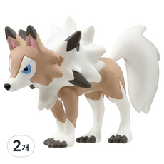 ACADEMY HOBBY MODEL KITS Monster Collection EMC Lugaruam正午的模樣寶可夢Moncolle S22061, 2個