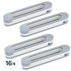 모나코올리브 무타공 3단 폴딩 슬리퍼 홀더, 그레이, 16개