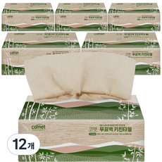 comet 抽取式無漂白天然紙漿廚房紙巾, 100張, 12個