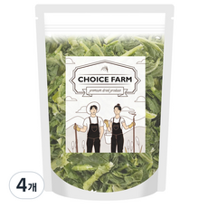 초이스팜 원물그대로 바로먹는 동결건조 무청시래기, 30g, 4개