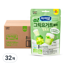 일동후디스 아이얌 그릭요거트젤리, 청포도맛, 50g, 32개