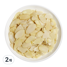 웰넛 자연두레 백아몬드 슬라이스, 500g, 2개
