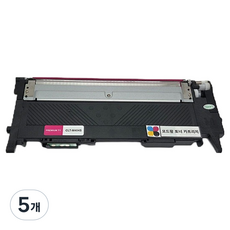 모드팜 삼성 SL C433 / C433W / C483 / C483W / C483FW / C430 / C432 / C482FW 프린터용 호환 토너 CLT K404S, 빨강, 5개