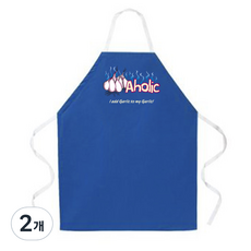 애티튜드에이프런즈 갈리카홀릭 에이프런, 혼합 색상, 2개