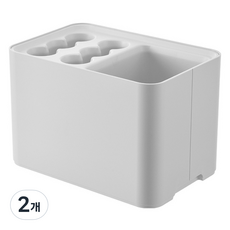 Winprice 方形10格雨傘架, 2個, 灰色