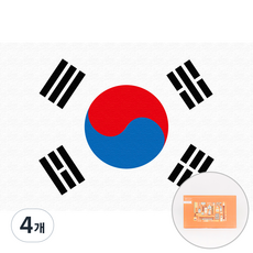 아트조이 DIY 명화그리기 10 x 15 cm, 태극기, 4개