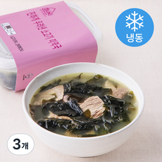 썸도시락 진하게 우려낸 소고기 미역국 (냉동), 600g, 3개