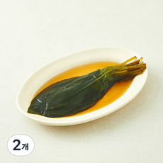 명심정 명이나물 장아찌, 120g, 2개