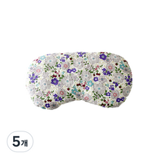 안대형 팥 눈찜질팩 천연 핫팩 은은한들꽃, 1개입, 5개