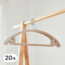 Modern House 防滑無痕針織衫衣架, 20個, 米色