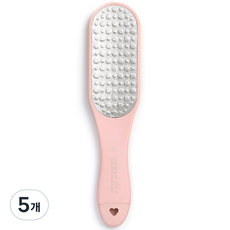 쿨풋 올인원 스테인리스 발각질제거기, 5개, 1개입