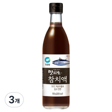 맛선생 참치액, 950ml, 3개