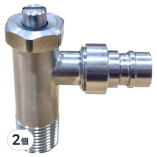 304不鏽鋼洗衣機一字外牙, 2個