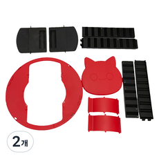 K-Bound 自動捕獲捕鼠器 紅色 分離式 OPP 包裝, 2個, 1入