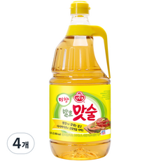 오뚜기 미향 발효 맛술, 1.8L, 4개