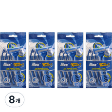 Dwi Tree MAX SPEED 3一次性刮鬍刀 藍色, 8個, 5入