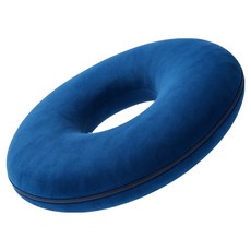 甜甜圈坐墊, 藍色, 1個