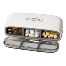 Moll&More 攜帶式旅行用藥盒 白色, 1個