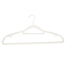 mohe 木暉居家 ABS無痕防滑乾濕兩用衣架 72g, 白色, 200個