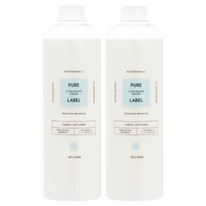 PURE LABEL 超高濃縮衣物柔軟精 清新棉花, 2個, 1L