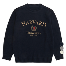 HARVARD KIDS 兒童哈佛經典標誌套頭針織衫 HJCTKPD34116