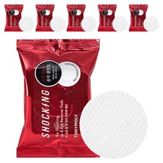 토니모리 더 쇼킹 립앤아이 리무버 패드, 6개, 30개입