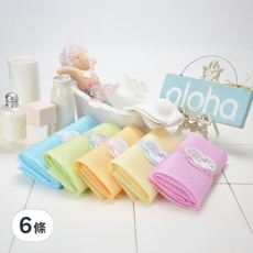 KEYTOSS 詰朵斯 玫瑰泡泡 厚織粗感沐浴巾, 顏色隨機, 1條, 6條