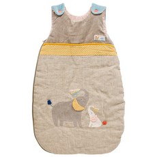 Moulin Roty 防踢被 70cm, 大象河馬寶寶