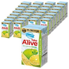 덴마크 테이크 얼라이브 스위티자몽, 120ml, 48개