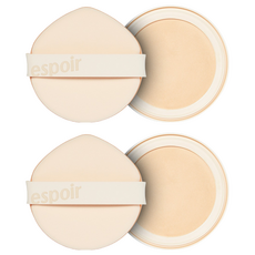 에스쁘아 프로 테일러 비내추럴쿠션 리필 14g, 21호 아이보리, 2개